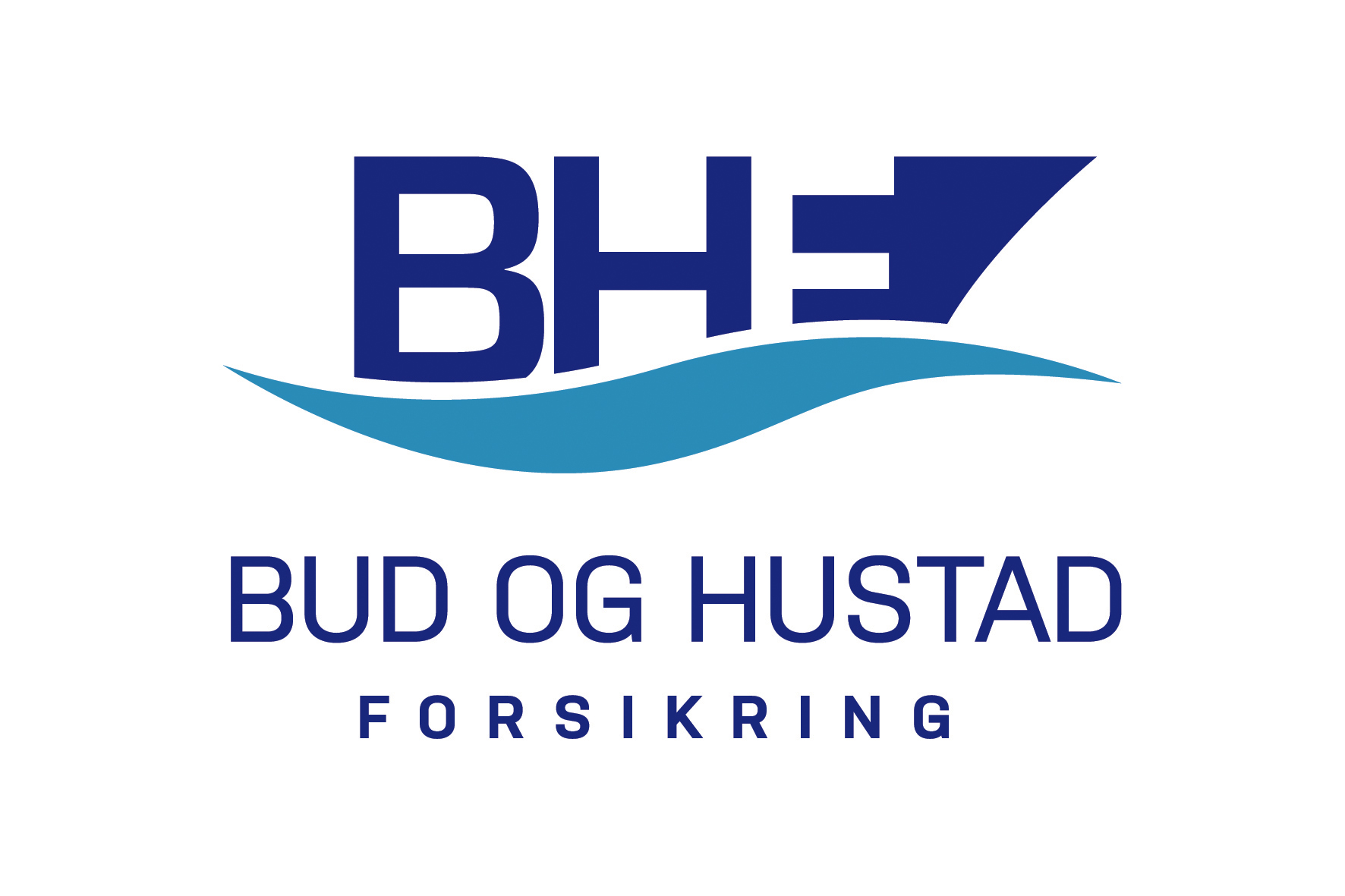 Bud og Hustad logo