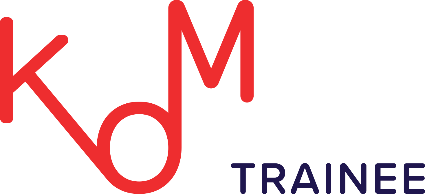 Kom Trainee logo